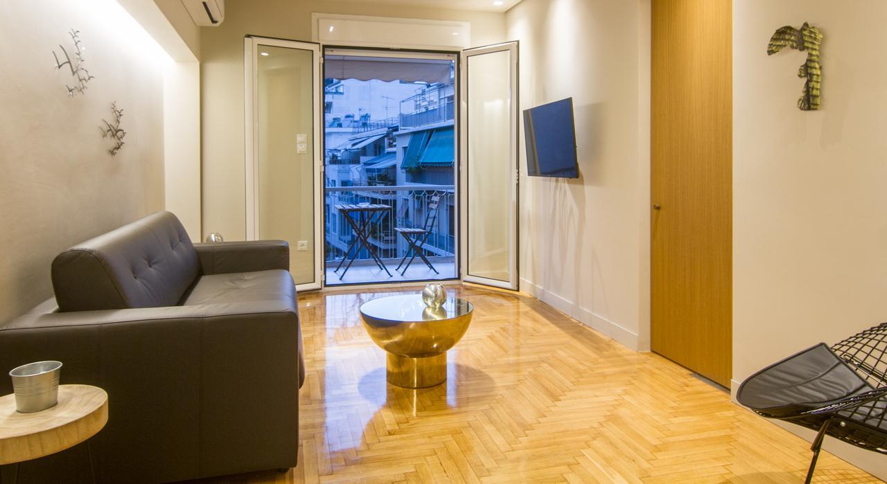 Aba Junior Apartment Veikou Street Atena Exterior foto
